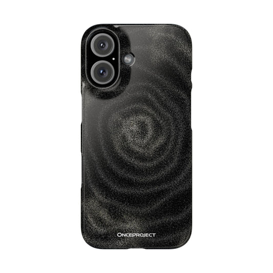 iPhone Case - BLACK GRAIN ORBIT