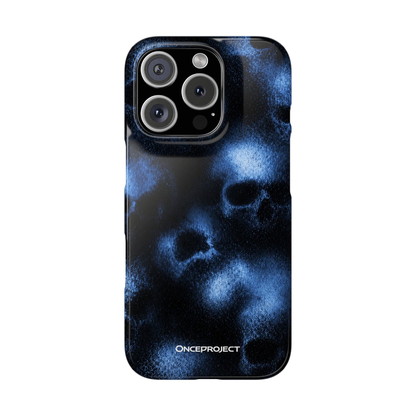 iPhone Case - BLUE PHANTOM SKULL