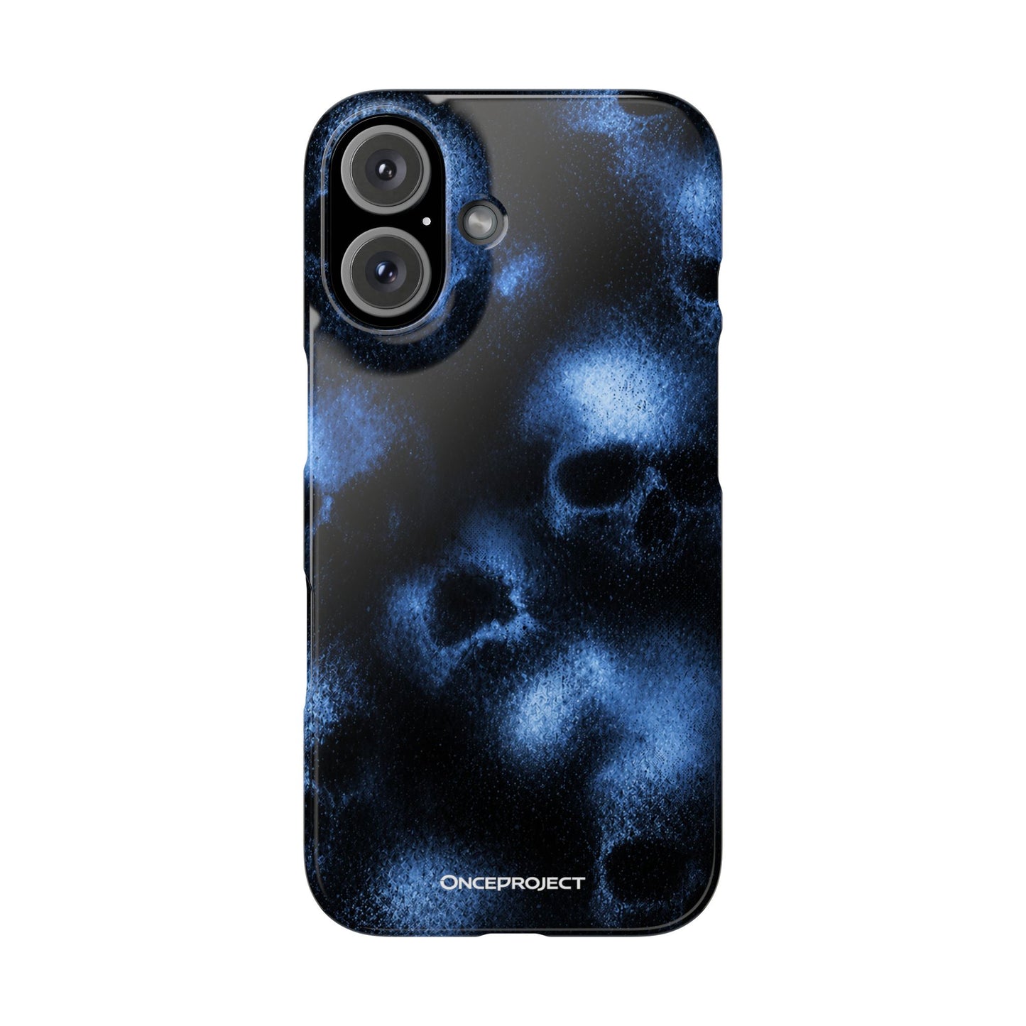 iPhone Case - BLUE PHANTOM SKULL