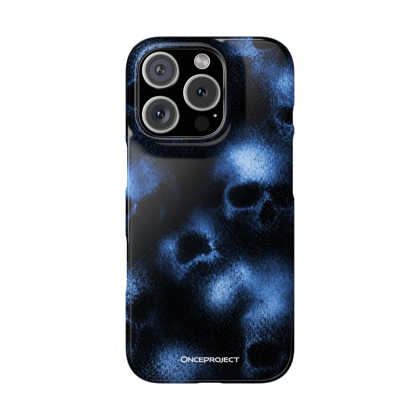 iPhone Case - BLUE PHANTOM SKULL