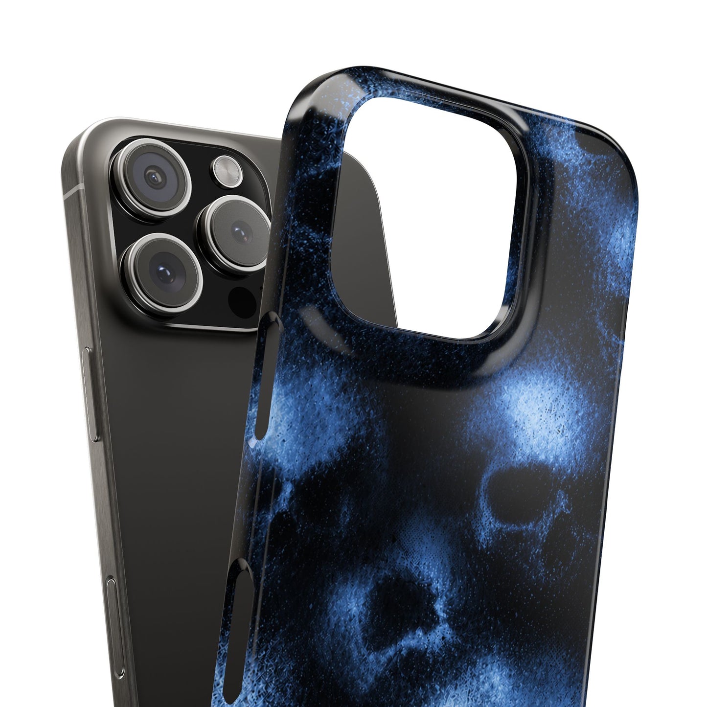 iPhone Case - BLUE PHANTOM SKULL