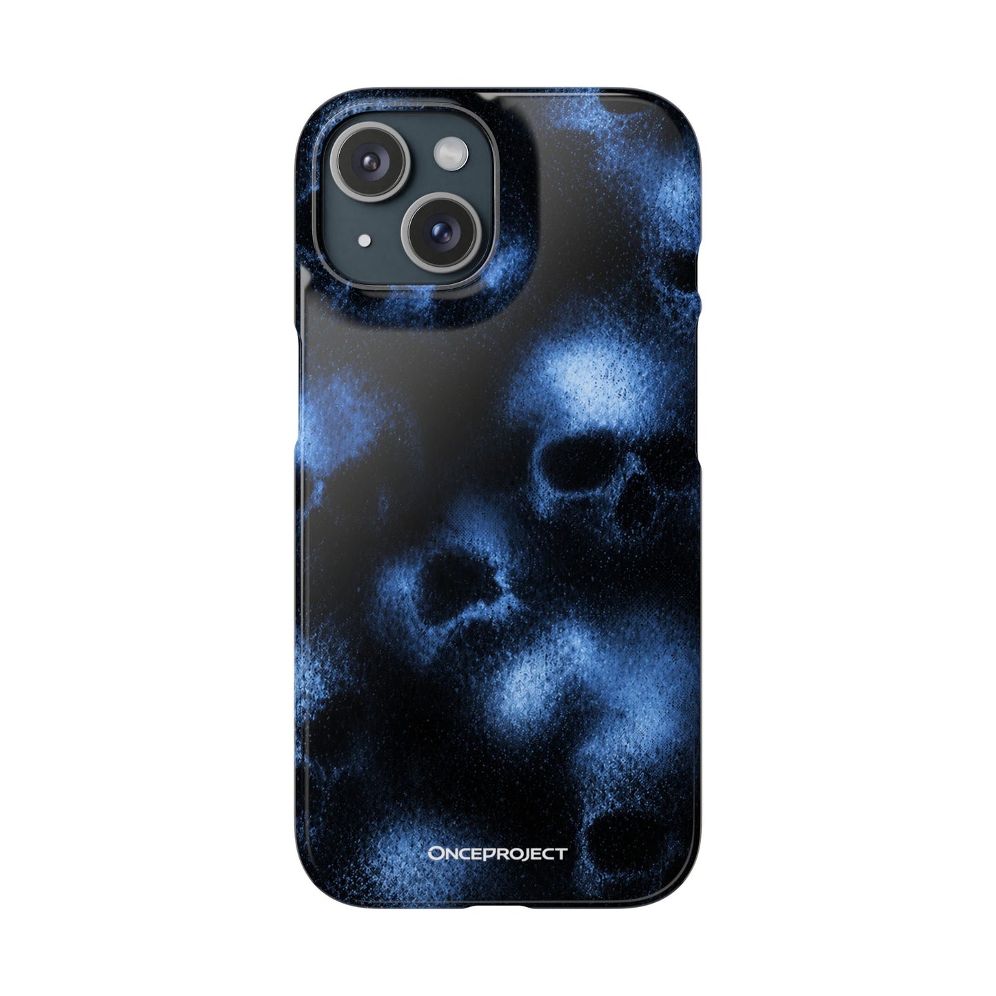 iPhone Case - BLUE PHANTOM SKULL
