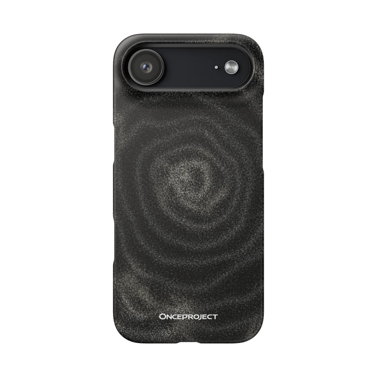 iPhone Case - BLACK GRAIN ORBIT