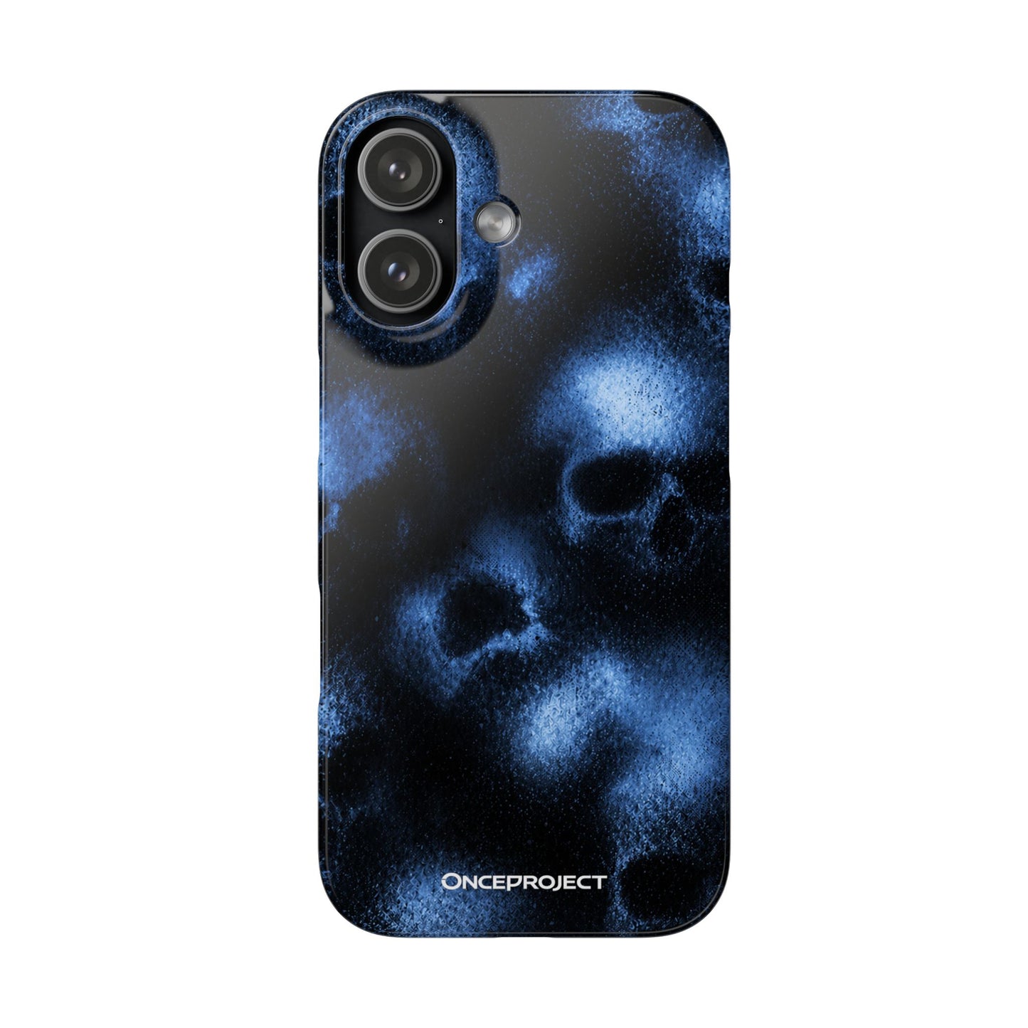 iPhone Case - BLUE PHANTOM SKULL